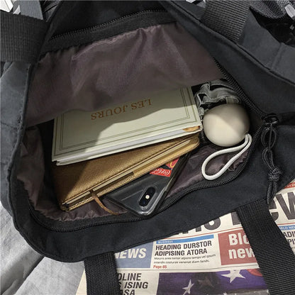 Oxford Women Handbags Messenger Bag Reflect Light Men Crossbody Bags Ladies Large Capacity Shoulder