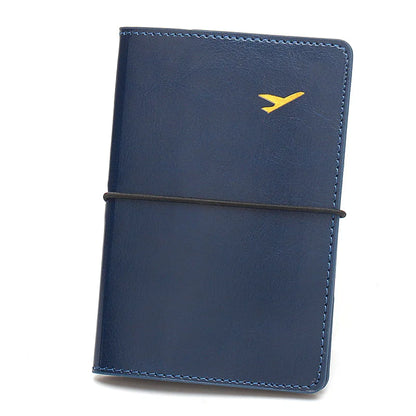 Ultra Lightweight Flight Passport Cover Elastic Band Case Strap Ticket Holder Id Card Holders