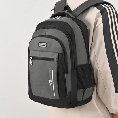 Simple Spacious Backpacks Dual-Shoulder Travel Bags