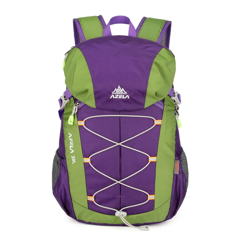 Waterproof Nylon Cloth Outdoor Riding Cross-Country Mountaineering Backpack Lightweight Large