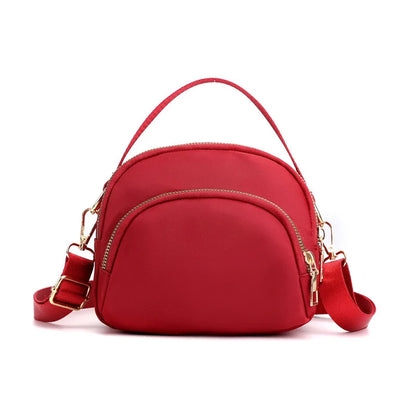 Fashionable Versatile Nylon Fabric Large-Capacity Shell Bag Lightweight Single-Shoulder Crossbody