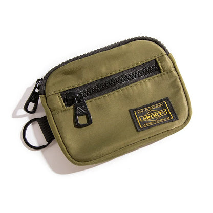 Fashionable Oxford Cloth Coin Purse Men Women Carry Card Bag Leisure Multi-Function Headphone