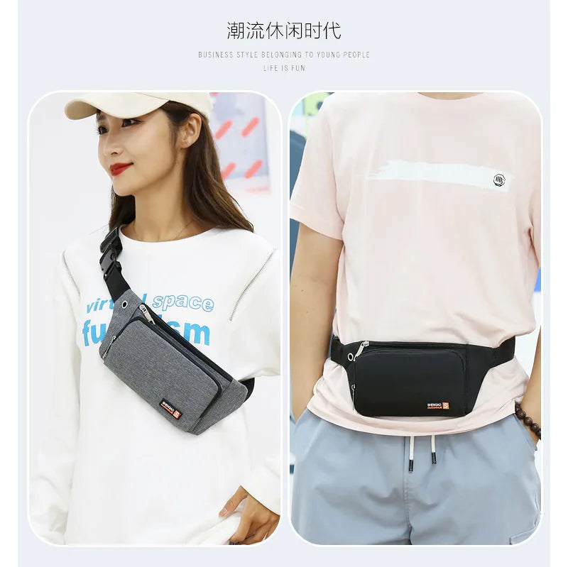 Sports Fanny Pack Women Mobile Phone Storage Men Multifunctional Running Fitness Outdoor Leisure