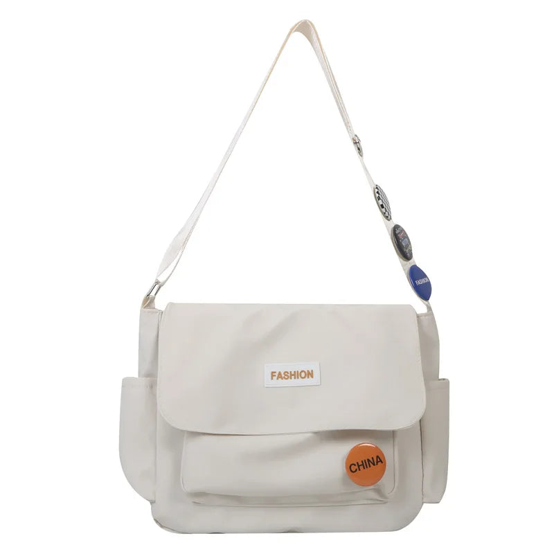 Large Capacity Crossbody Messenger Bag for Women & Teen Girls