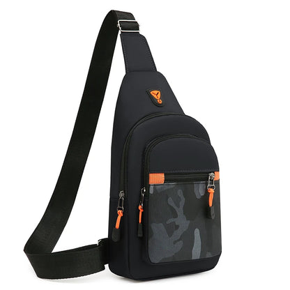 Men's Crossbody Chest Bag – Large Capacity Outdoor Sling Backpack