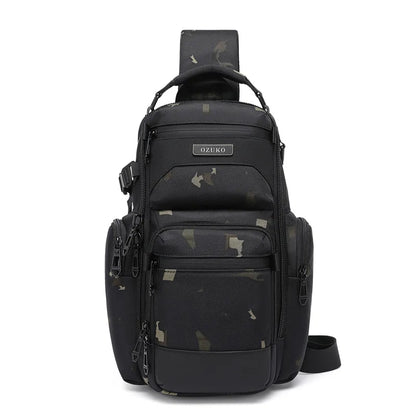 Men S Multi-Functional Lightweight Travel Hand-Held Oxford Fabric Waterproof Large-Capacity