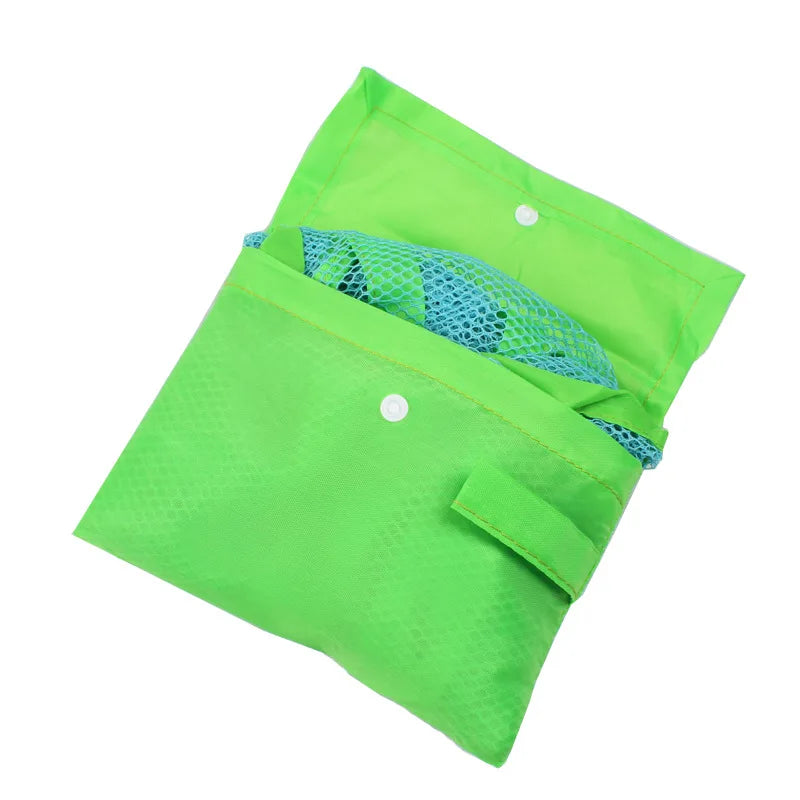 Homefish Kids Sand Away Portable Mesh Storage Bag Large Beach Tote Swimming Bath Toys Towels Outdoor