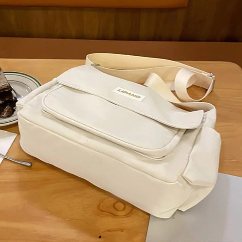 Nylon Crossbody Shoulder Bag for Women & Men