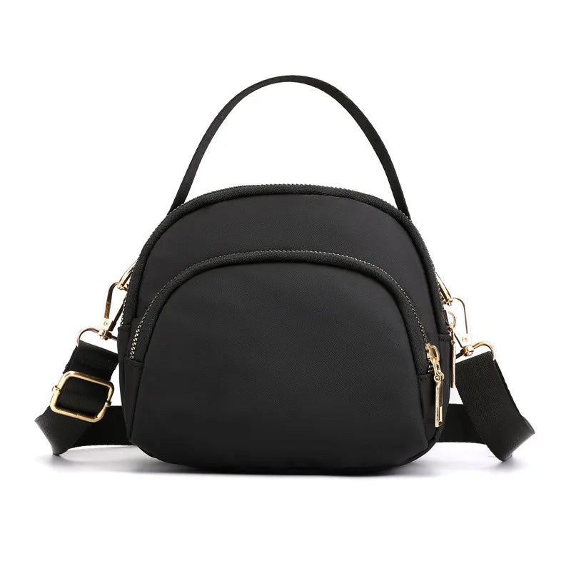 Fashionable Versatile Nylon Fabric Large-Capacity Shell Bag Lightweight Single-Shoulder Crossbody