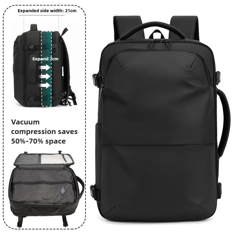 Waterproof Laptop Bag Backpack Vacuum Casual Large Capacity - Waterproof