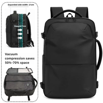 Waterproof Laptop Bag Backpack Vacuum Casual Large Capacity - Waterproof