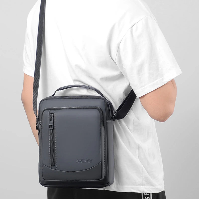 Men S Minimalist Casual Phone Bag Crossbody Bag Men S Large Capacity Shoulder Bag Men S Bag