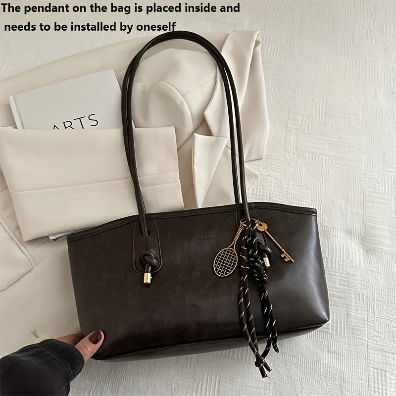 Large Capacity Tote Bag – Convertible Shoulder Bag for Women