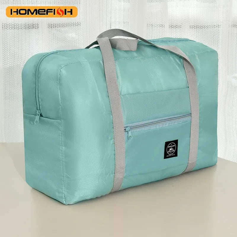 Homefish Folding Travel Storage Bag Large Capacity Luggage Handbag Moving