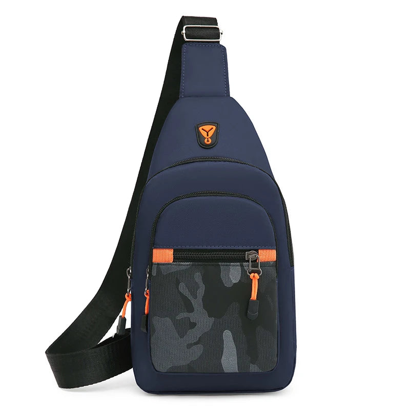 Men's Crossbody Chest Bag – Large Capacity Outdoor Sling Backpack