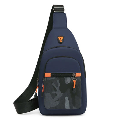 Men's Crossbody Chest Bag – Large Capacity Outdoor Sling Backpack