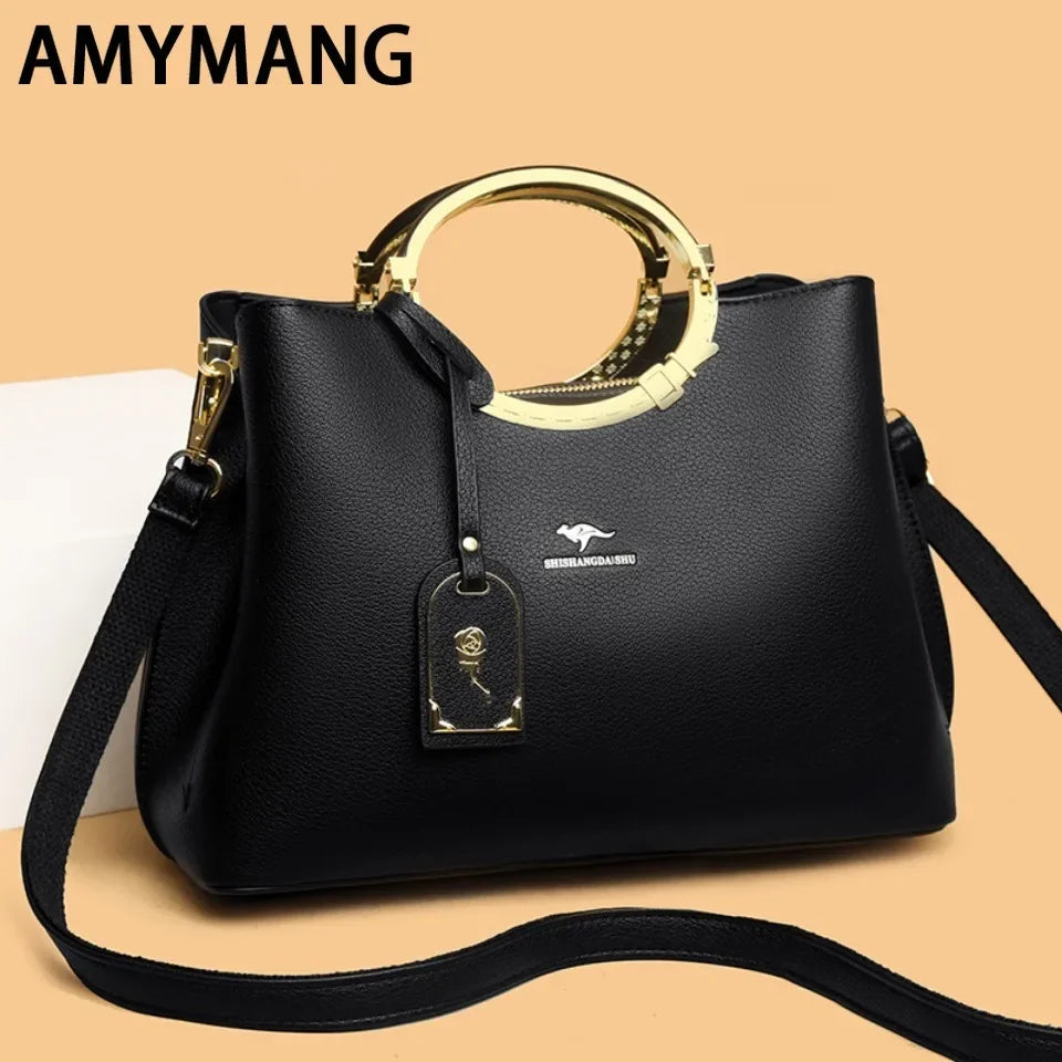 Large Capacity Leather Tote Bag – Women's Designer Handbag