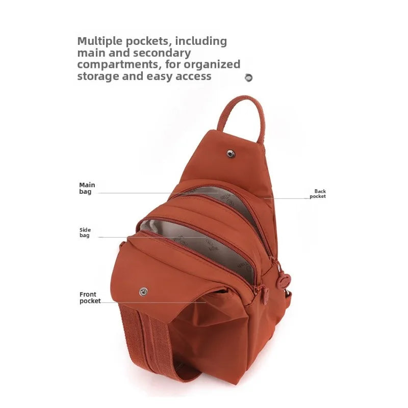 Convertible Sling Backpack – Waterproof Crossbody Bag for Women