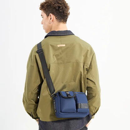 Men S Shoulder Crossbody Bag Light Leisure Carry Sports Waterproof Backpack - Waterproof