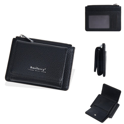 Three-Fold Buckle Women S Multi-Functional Multi-Slot