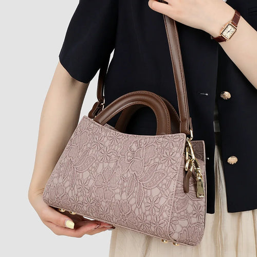 Chinese-Style Women S Hand-Held Crossbody Bag Multi-Functional Single-Shoulder Bag