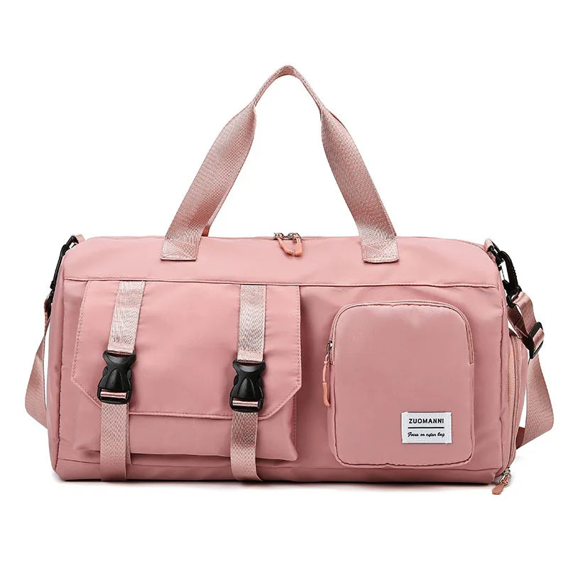 Waterproof Duffle Bag – Dry Wet Shoe Compartment Gym & Travel Bag