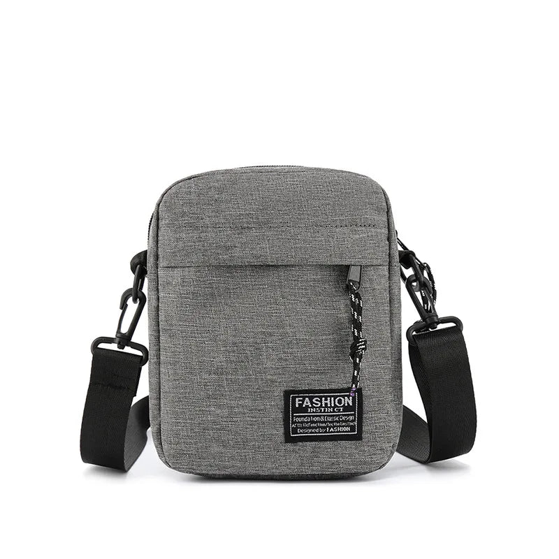 Lightweight Mini Oxford Cloth Cross-Body Phone Storage Multi-Function Outdoor Travel Shoulder Bag