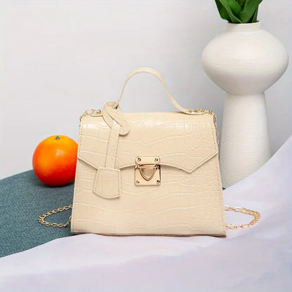 Twist Lock Crossbody Handbag – Women's Designer Tote Purse