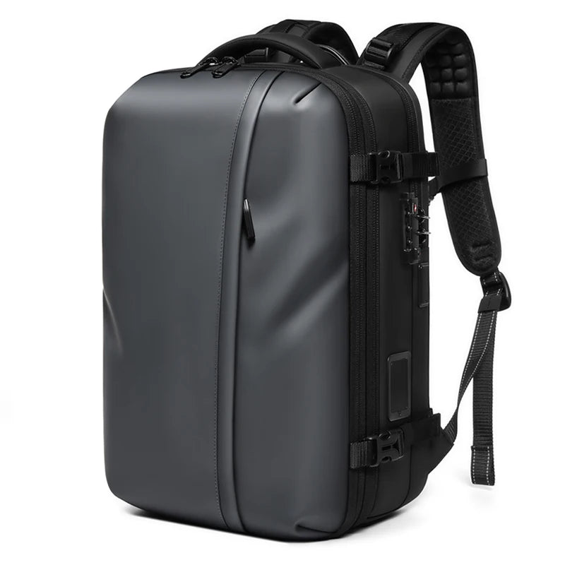 60L Vacuum Compression Backpack – 17" Laptop Travel & Hiking Bag