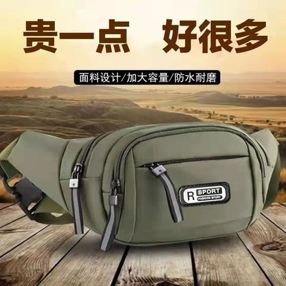 Multifunctional Outdoor Waist Bag Men Women Running Large Capacity Thickened Wear-Resistant