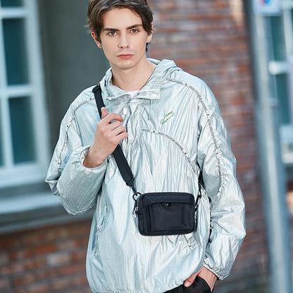 Crossbody Bag Men Women Workwear Crossbody Bag Oxford Cloth Casual Single-Shoulder Bag