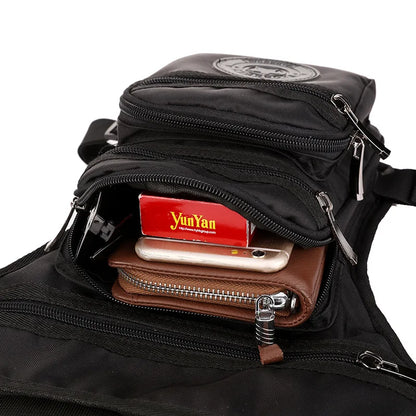 Riding Waist Leg Bag Multi-Function Tactics Mountaineering Outdoor Fishing Men S Sports Crossbody