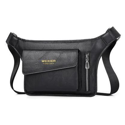 Men S Chest Bag Waterproof Large Capacity Cross-Body Shoulder Mobile Phone Storage Sports Small Body