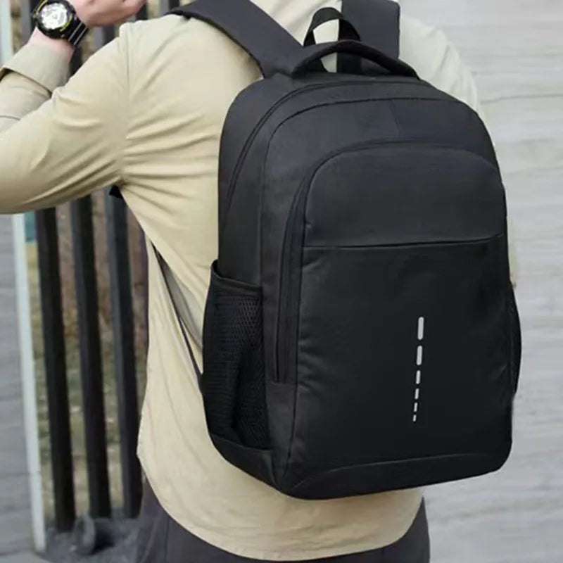 Homefish Mens Backpack Large Capacity Simple Travel Female Student Computerbag
