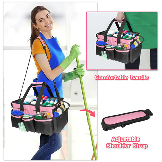 Zoned Multi-Functional Work Single-Shoulder Bag Wear-Resistant Oxford Cloth Cleaner