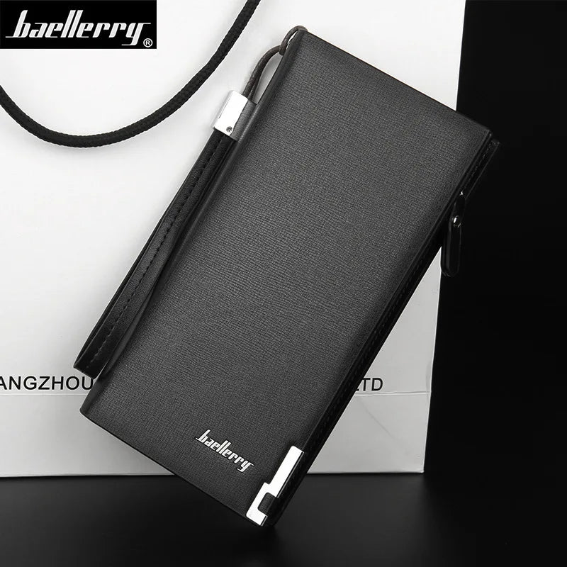 Long Wallet Men Zip Multifunctional Handbag