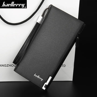 Long Wallet Men Zip Multifunctional Handbag