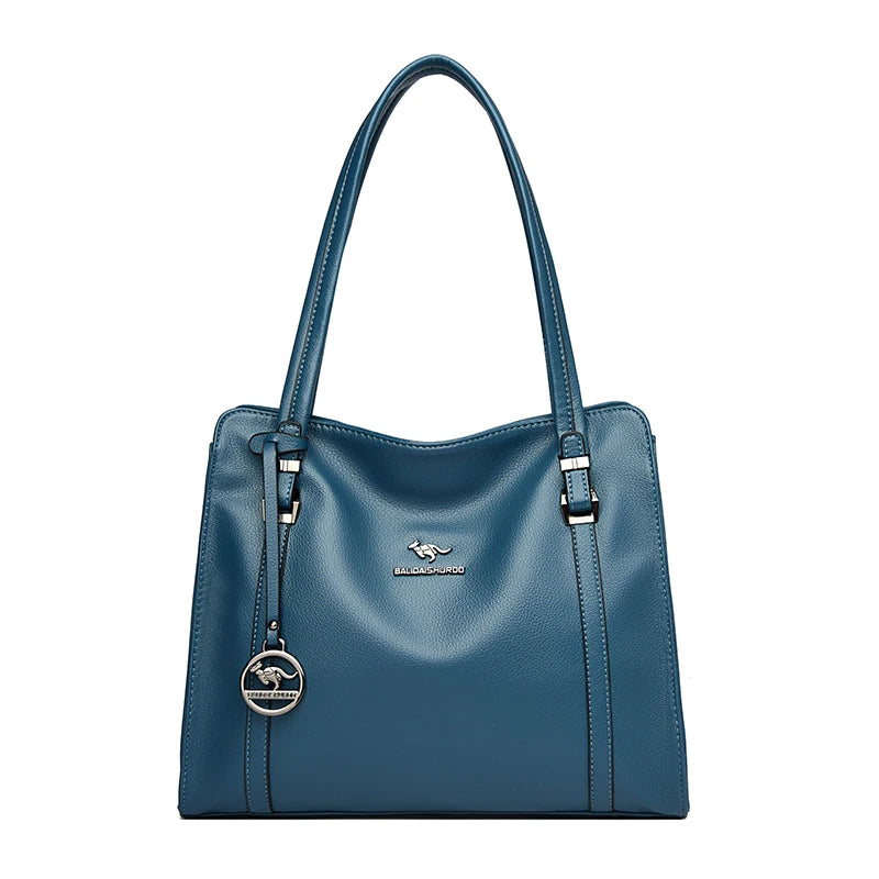 Luxury Leather Handbag for Women – Large Shoulder & Crossbody Tote