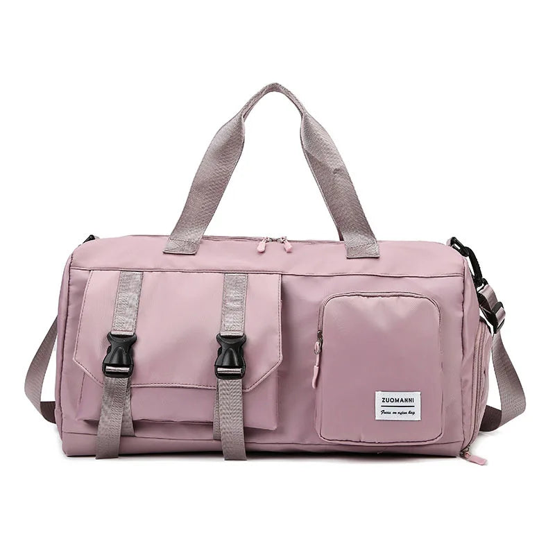 Waterproof Duffle Bag – Dry Wet Shoe Compartment Gym & Travel Bag