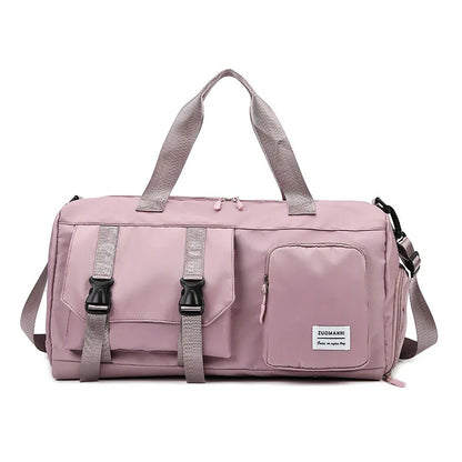 Waterproof Duffle Bag – Dry Wet Shoe Compartment Gym & Travel Bag