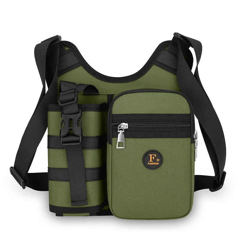 Water Bottle Storage Multifunctional Cross Body Bag Travel Large Capacity Diagonal Span Single