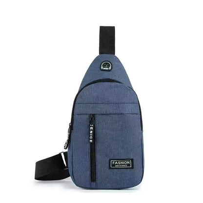 Men's Chest Bag Sling – Crossbody Shoulder Pack for Outdoor Sports