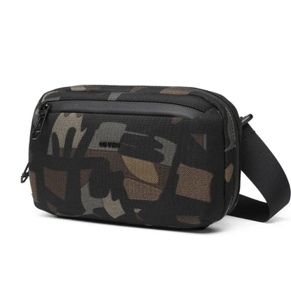 Casual Men S Oxford Fabric Waterproof Large Capacity Chest Bag Crossbody Bag - Waterproof