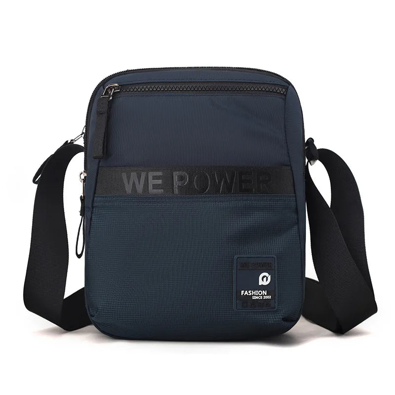 Nylon Waterproof Fashionable Single-Shoulder Crossbody Bag Men Casual Lightweight Outdoor Travel