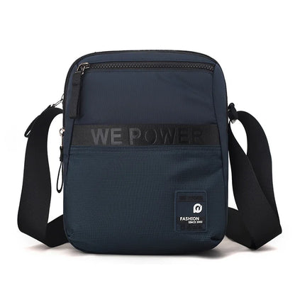 Nylon Waterproof Fashionable Single-Shoulder Crossbody Bag Men Casual Lightweight Outdoor Travel