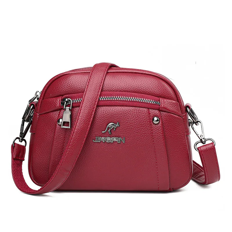 Women's Crossbody Bag – Water-Resistant Soft Leather Shoulder Bag