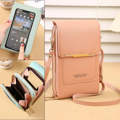 Touch Screen Phone Bag Women S Mini Crossbody Handbag Purse