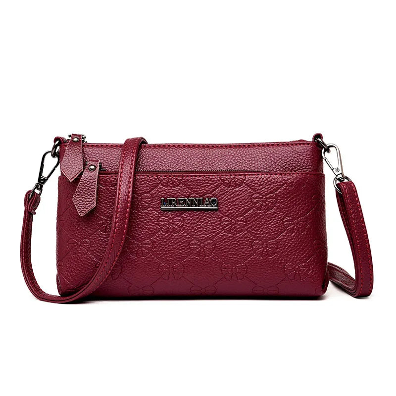Multi-Functional Women S Zipper Single-Shoulder Crossbody Bag