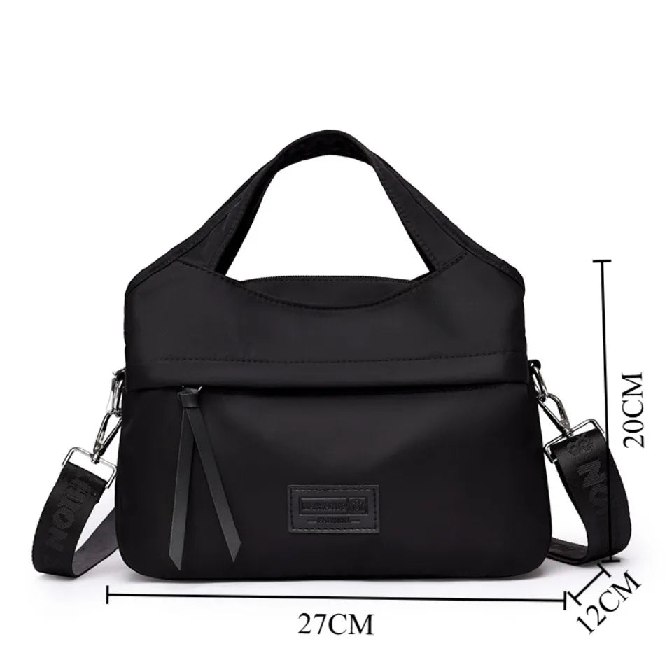 Women's Crossbody Shoulder Bag – Casual Oxford Cloth Handbag