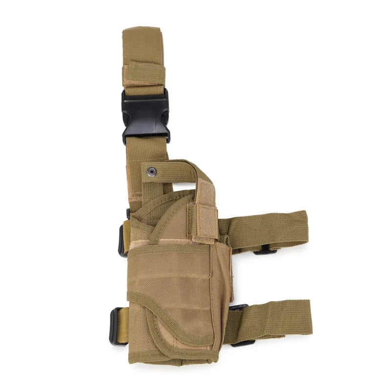 Tactical Holster Outdoor Multi-Function Quick Draw Invisible Waist Hang Universal Gaiters Oxford